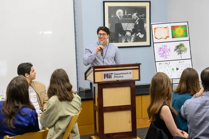 Represented physics at the inaugural symposium, and told my story at the Patron's Dinner.